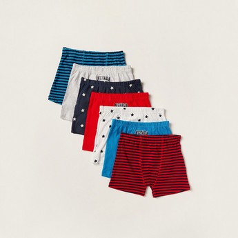 Juniors Printed Boxers - Set of 7