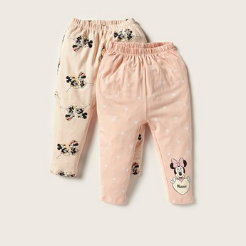 Disney Mickey and Minnie Print Leggings - Set of 2