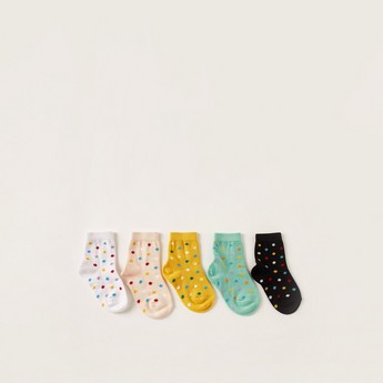 Juniors Printed Socks - Set of 5