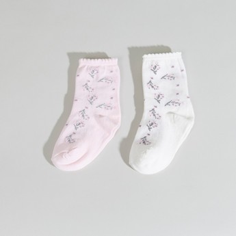 Juniors Printed Socks - Set of 2