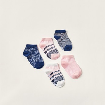 Juniors Assorted Ankle Length Socks - Set of 5