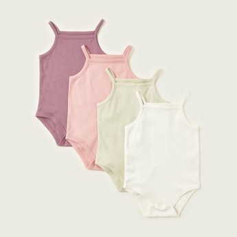 Juniors Square Neck Bodysuit - Set of 4