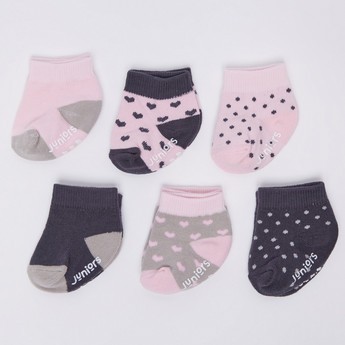 Juniors Printed Socks - Set of 6