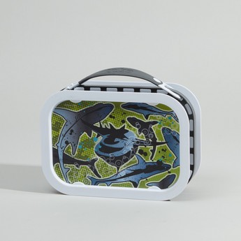 Yubo Sharks Printed Lunch Box