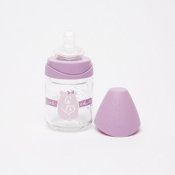 Suavinex Printed Feeding Bottle - 120 ml