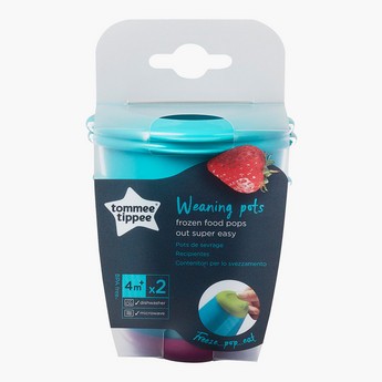 Tommee Tippee Explora Pop Up Weaning Pots - Set of 2