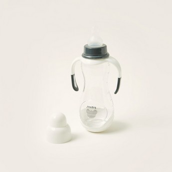 Juniors Printed Feeding Bottle with Handles - 250 ml