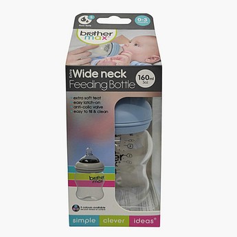 Brothermax Extra Wide Neck Feeding Bottle - 160ml