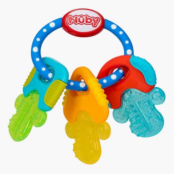 Nuby Assorted Icybite Teether Keys - 3 months+