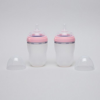 Comotomo Natural Feel Feeding Bottle - Set of 2