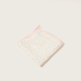 Juniors All-Over Floral Print Receiving Blanket