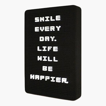 Little Story Peg Board Letter Light Box - A5