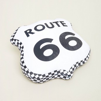 Cars Graphic Print Cushion - 40x40 cms