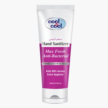 Cool & Cool Max Fresh Hand Sanitizer Tube - 100 ml