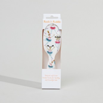 Rock & Ruddle Ballerina Printed Hair Brush