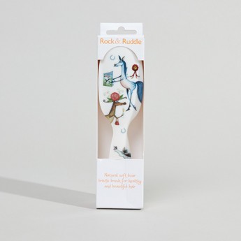 Rock & Ruddle Pony Printed Small Hairbrush