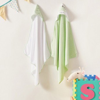 Juniors 2-Piece Hooded Towel Set - 75x75 cms