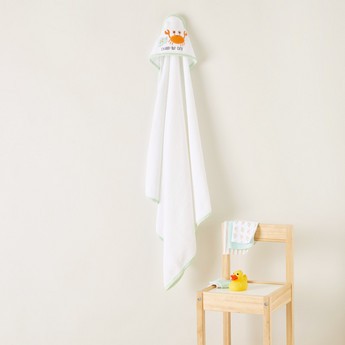 Juniors 6-Piece Hooded Crab Towel and Washcloth Set