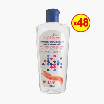 U Care 48-Piece Antiseptic Hand Sanitizer Bundle Offer - 100 ml