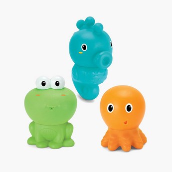 Infantino 3-Piece Easy Clean Bath Squirters Set