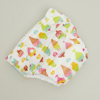 Charlie Banana Ice-Cream Printed Diaper Cover with 2 Inserts