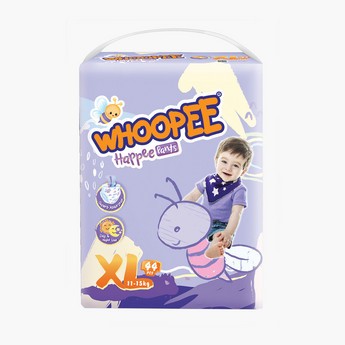 WHOOPEE Happee Pants Size XL, 44-Piece Pack - 11-15 kgs