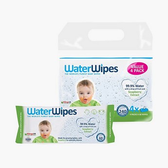 WaterWipes Soapberry Wipes Pack of 240