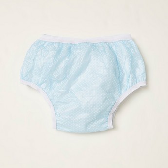 Juniors Dot Print Trainer Panty with Elasticised Waistband