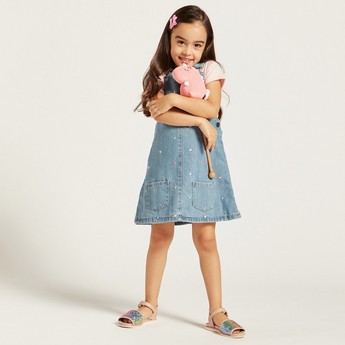 Juniors Denim Pinafore with Pockets