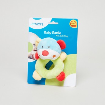 Juniors Plush Ring Rattle