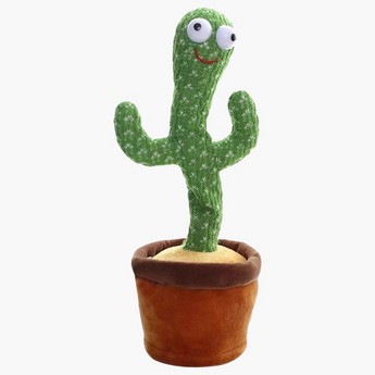 HYP Dancing Singing Talking Cactus Plush Toy