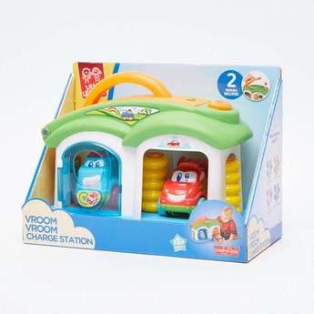 The Happy Kid Company VROOM VROOM Charge Station Playset