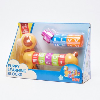 The Happy Kid Company Puppy Learning Blocks Set