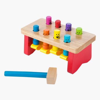 Melissa and Doug Deluxe Pounding Bench Toy