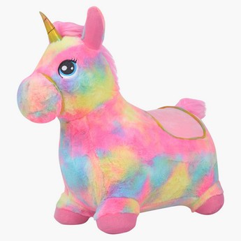 Juniors Hopping Unicorn Shaped Riding Toy