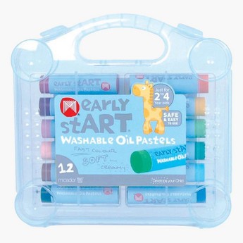 Micador 12-Piece Washable Oil Pastel Set