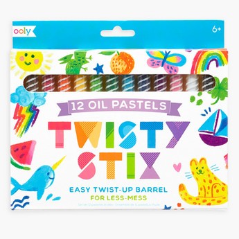 OOLY Twisty Stix Oil Pastels - Set of 12