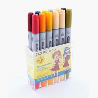 Copic Ciao School uniforms Marker Pen - Set of 12