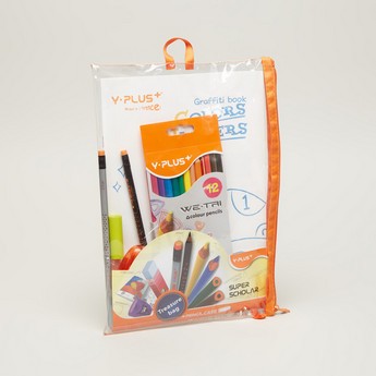 Y-Plus We Tri Colour Pencils - Set of 12