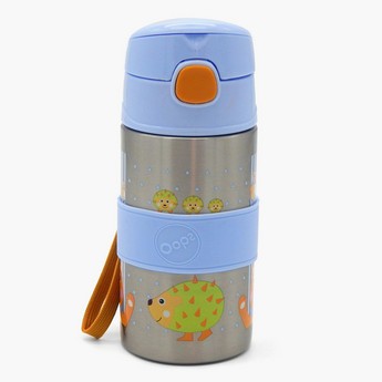 OOPS Porcupine Print Stainless Steel Water Bottle