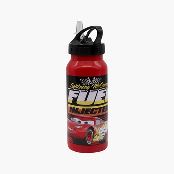 Disney Cars Fuel Injected Print Water Bottle with Straw