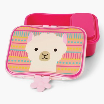 Skip Hop Llama Print Lunch Box with Clip Closures