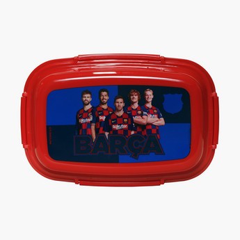 Barcelona Print Lunchbox with Clip Closure