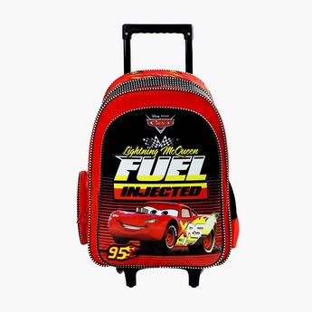 Disney Cars Fuel Injected Print Trolley Backpack - 18 inches