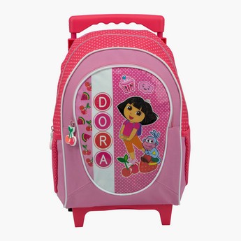 Dora The Explorer Print Trolley Backpack - 14 inches