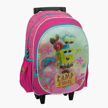 SpongeBob Print Trolley Backpack - 16 inches