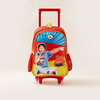 Ryan's World Printed Trolley Bag - 16 inches