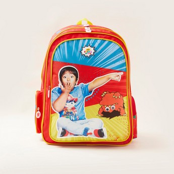 Ryan's World Printed Backpack - 18 inches