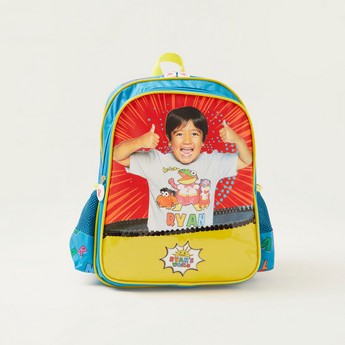 Ryan's World Print Backpack - 14 inches