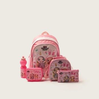 Na! Na! Na! Surprise Printed 5-Piece Backpack Set - 16 inches